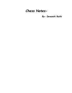Chess Notes - ChessBase India