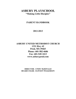asbury playschool