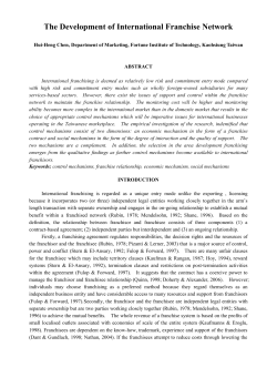 based on therealational exchange theory and agency theory