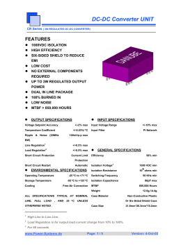 DC-DC Converter UNIT - power