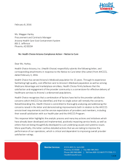 Health Choice - The Hertel Report