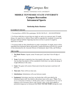 fallBattleship - Middle Tennessee State University