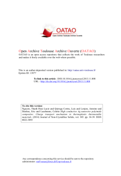 High conductive Ag nanowire&ndash;polyimide composites: Charge