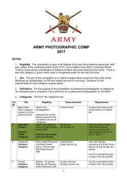Army Photographic Competition 2017 DOC 119.50 kb