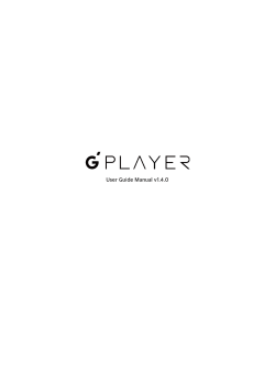 G`Player Manual