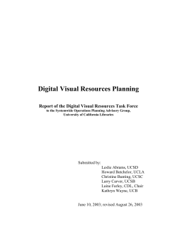 Digital Visual Resources - University of California Libraries
