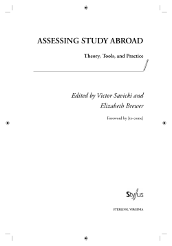 assessing study abroad