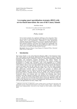 Leveraging smart specialisation strategies (RIS3)