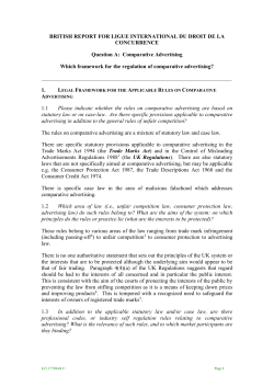 The proposed Directive covers businesses` behaviour in relation to