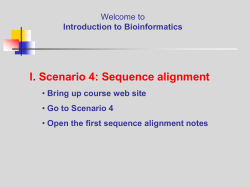 Scenario 3: Our Story