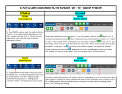 STAAR A vs. Kurzweil
