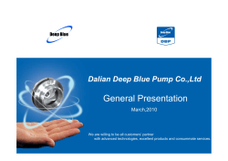 Dalian Deep Blue Pump Co.,Ltd