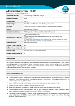 Position Details - Administrative Services - CSOF4