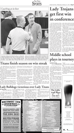 Lady Trojans get first win in conference