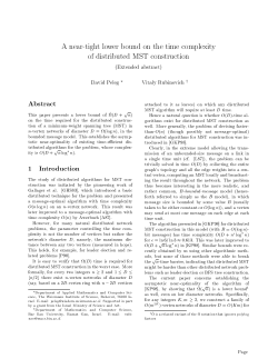 A near-tight lower bound on the time complexity of