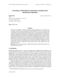 Convergence of Distributed Asynchronous Learning Vector