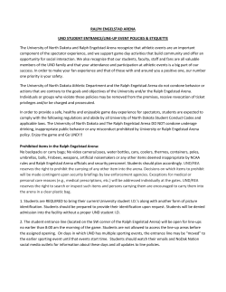 RALPH ENGELSTAD ARENA UND STUDENT