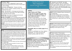 Non fiction- Report We will write a report independently, based on