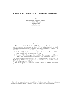 A Small Span Theorem for P/Poly
