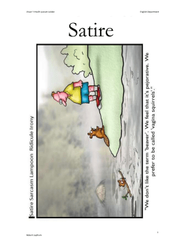 Satire Booklet (Text)