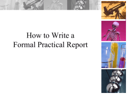 Formal Practical Report