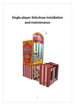 Single player Sideshow installation and