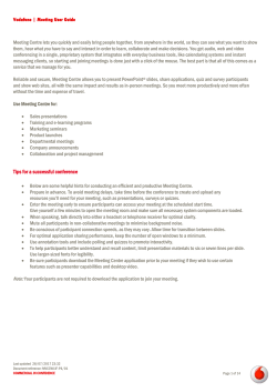 Meeting Centre Icon - Vodafone Conferencing Services