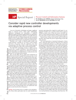 Consider rapid new controller developments via