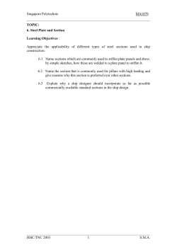 Steel Plate and Section