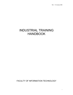 industrial training handbook