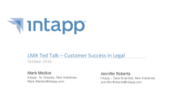 Client Success - Legal Marketing Technology Conference