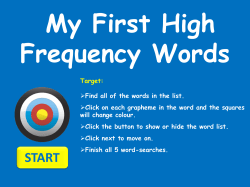 Show / Hide Word List Next