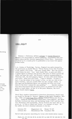 COllOQUY - Digital Commons @ Butler University