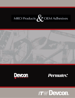 Devcon/Permatex Product Catalog