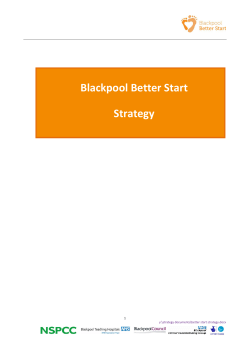 Blackpool Better Start Strategy