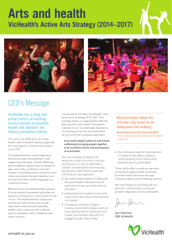 Active Arts Strategy