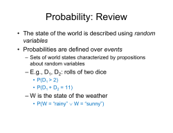 Probability: Review