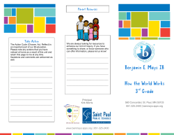 The Action Cycle (Choose, Act, Reflect) is an important part of our IB