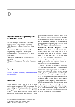 Dynamic Nearest Neighbor Queries in Euclidean Space