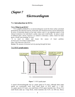 Electrocardiogram