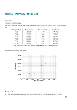 Lesson 3 Bivariate Data File
