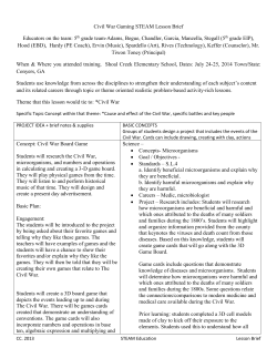 Civil War - STEAM Edu