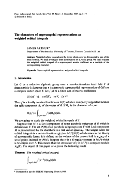 f(x-l`x)vM(x)dx - Department of Mathematics, University of Toronto