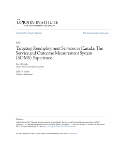 The Service and Outcome Measurement System