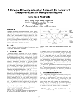 A Dynamic Resource Allocation Approach for