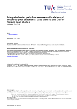 Integrated water pollution assessment in data - Pure