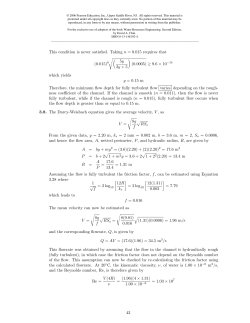 This condition is never satisfied. Taking n = 0.015 requires that 2y +