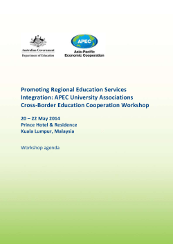 Tuesday 20 May 2014 - Department of Education and Training