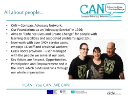 Linda McKendry, Compass Advocacy Network