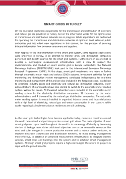 smart grids in turkey